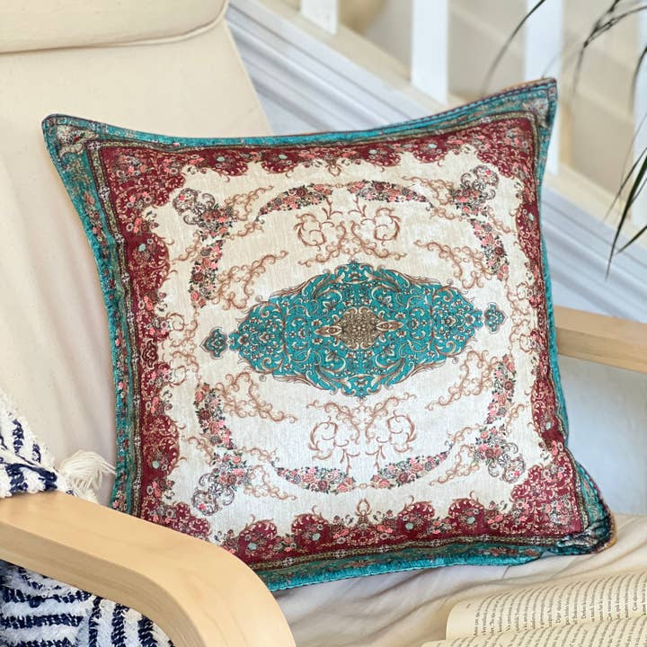 Umays Boho - Wholesale Throw Pillow Cover - Boho Style Decorative Pillow Cover, Handmade Throw Pillow0