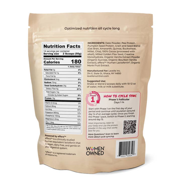 Levelle Nutrition - Wholesale Protein/Superfood Powder - Boom Chocolata Vegan Protein Set - 24ct Case– SPECIAL BUY6