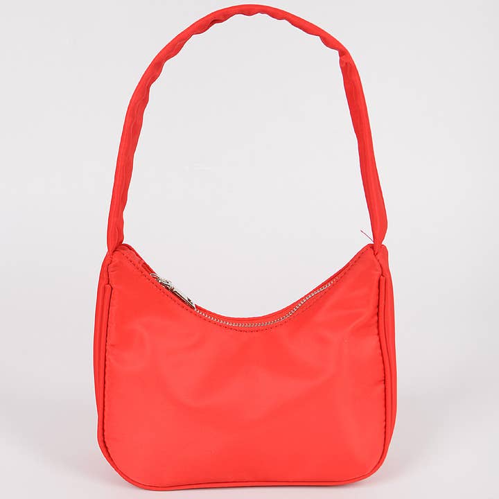 Orange Nylon Shoulder Bag for wholesale on Faire6