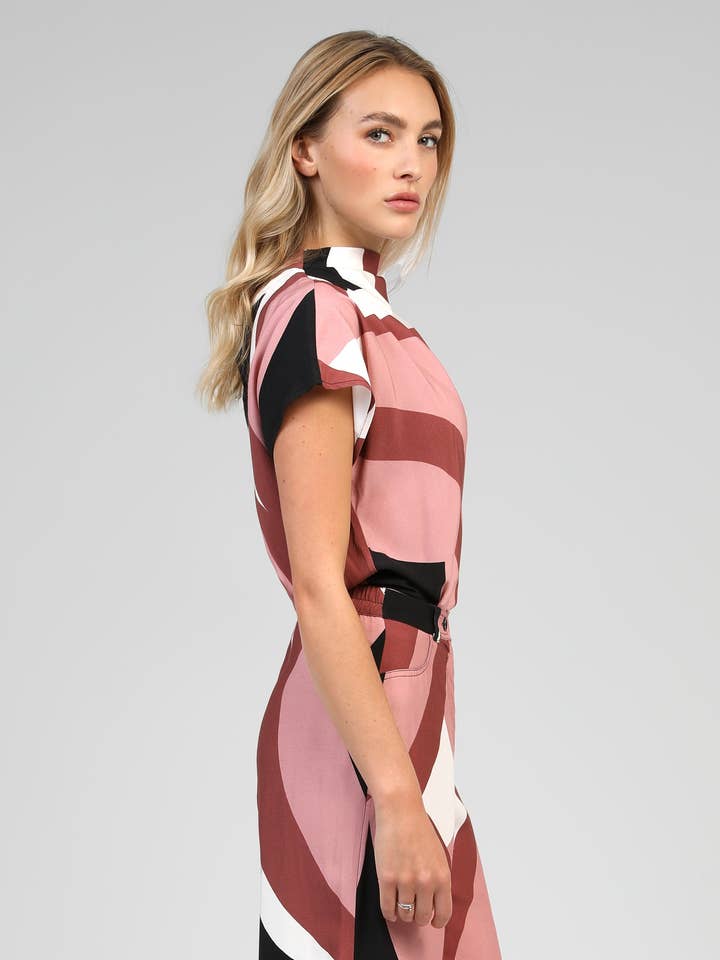 An'ge - Wholesale Blouse - Women's - KINZY blouse galimo pink3