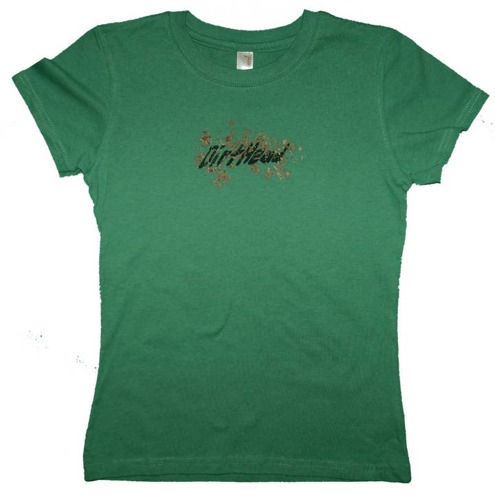 T-shirt DirtHead Back Splatter pour femmes pour la vente par DirtHead