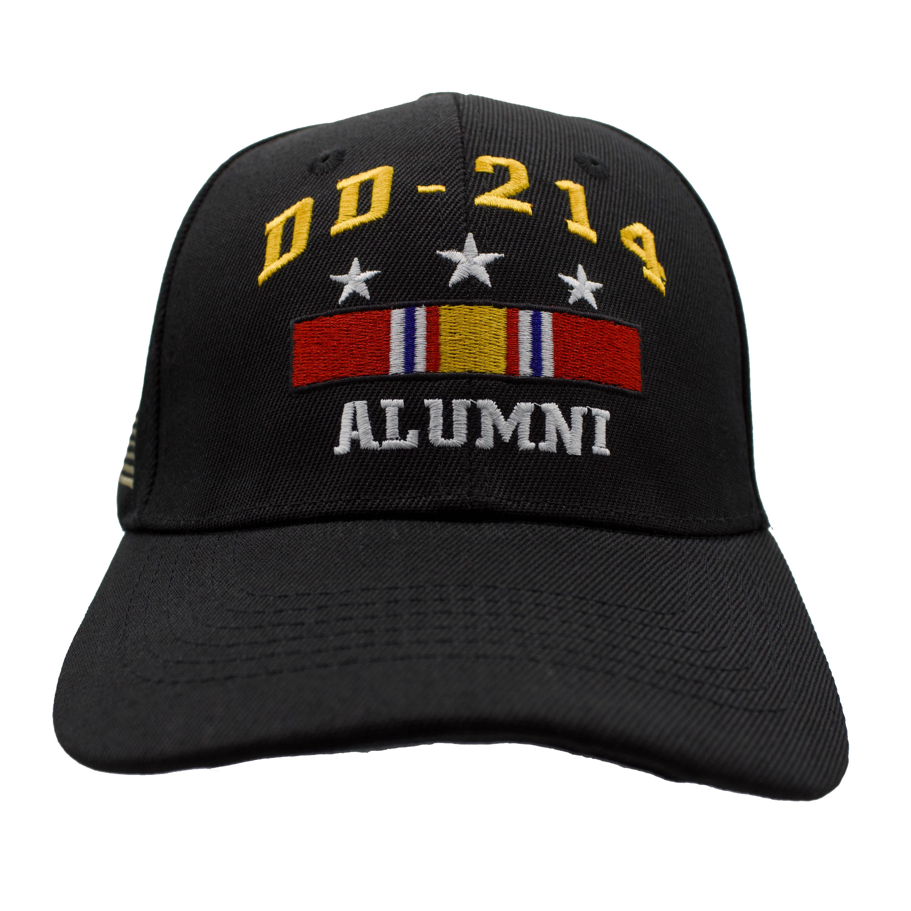 Black DD-214 Alumni Cap for wholesale on Faire1