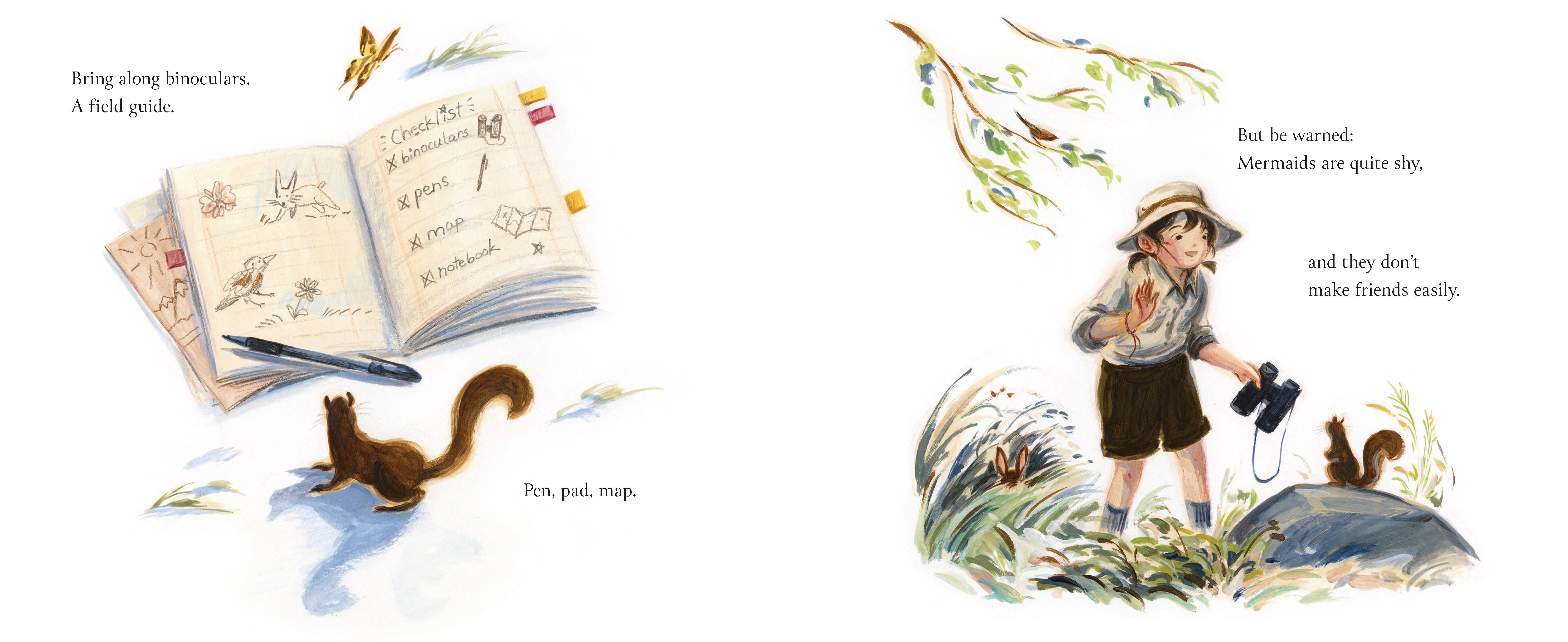 Chronicle Books - Wholesale Preschool Book (3-5) - How to Spot a Mermaid7