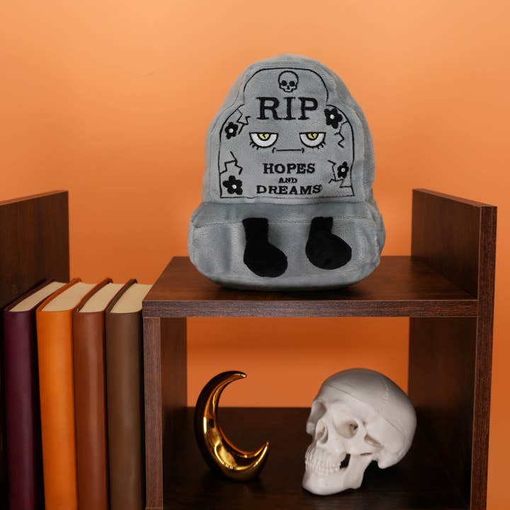 Punchkins - Wholesale Stuffed/Plush Toy - Kids & Baby - “RIP Hopes and Dreams” Headstone Plush - Halloween & Horror 2