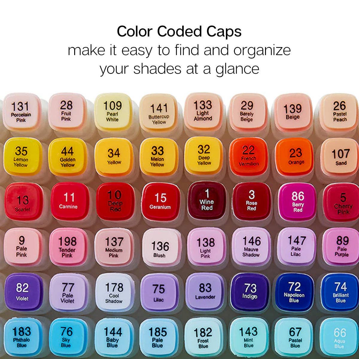 KINGART - Wholesale Marker - Double-Ended Alcohol Markers 48 pc3