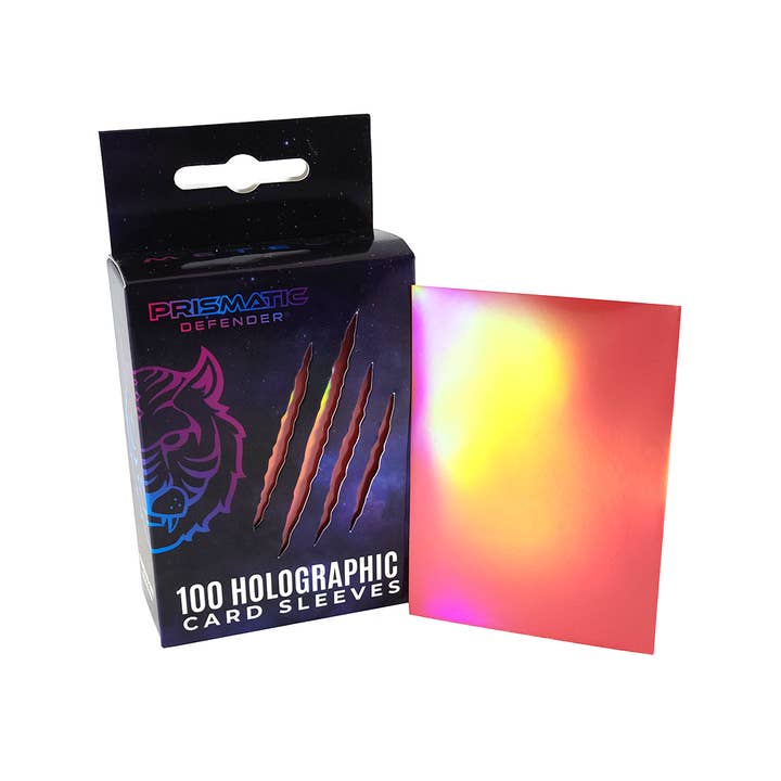 Prismatic Defender® - Wholesale Card game - Holographic Card Sleeves - Standard Size - 3 Foil Designs30