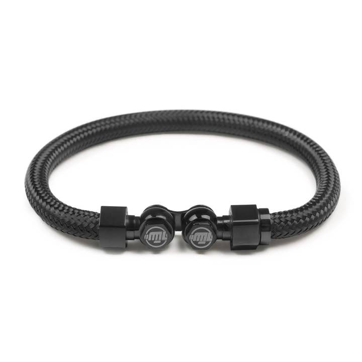 Motorcycle Brake Line Bracelet - Black for wholesale by Moto Loot