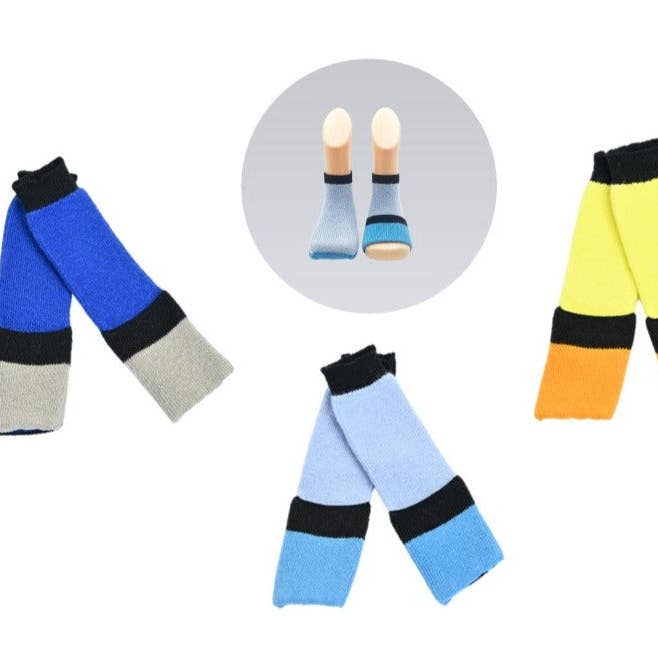 Newborn 3 Pack - Blue for wholesale by Peekaboo Socks