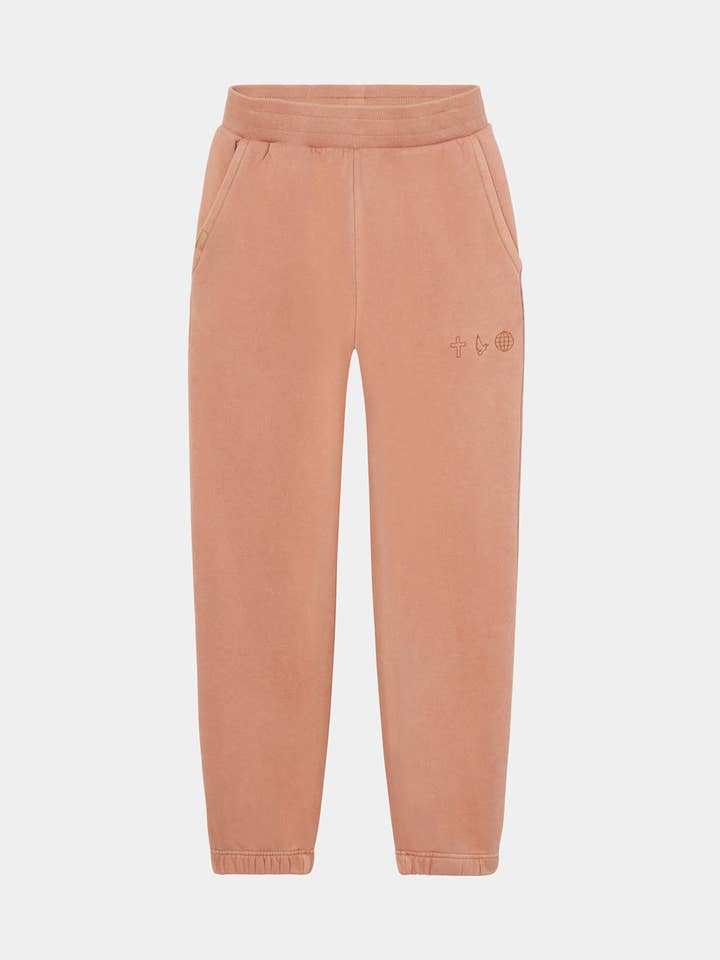 Himmel på Jorden Sweatpants - Beige Rosa för wholesale av ELVTD