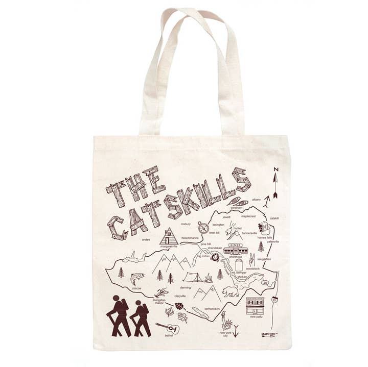Maptote - Wholesale Grocery/Shopping Bag - Catskills Grocery Tote0