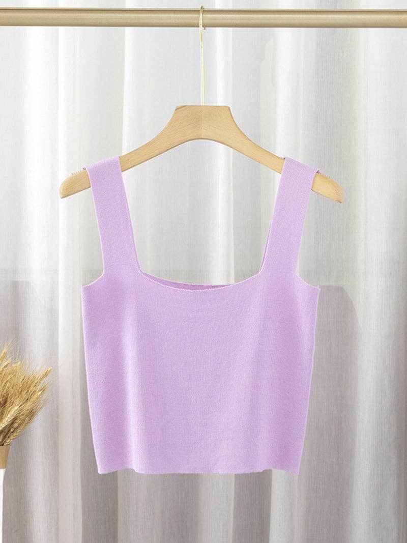 safistyle - Wholesale Tank Top - Women's - Square Neck Crop Top4
