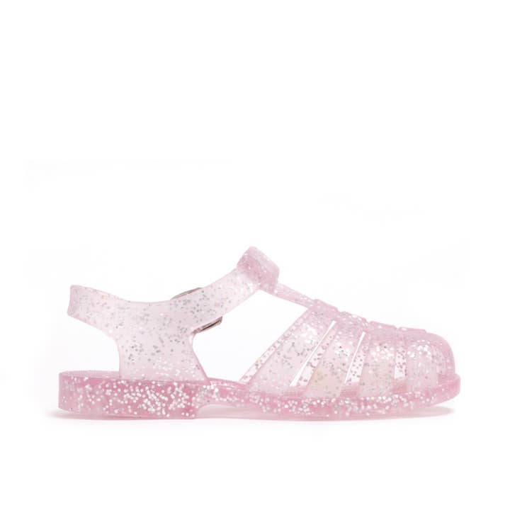 PINK GLITTER TULSA - WATER SHOES TODDLER KIDS SHOES JELLY SANDAL for wholesale on Faire