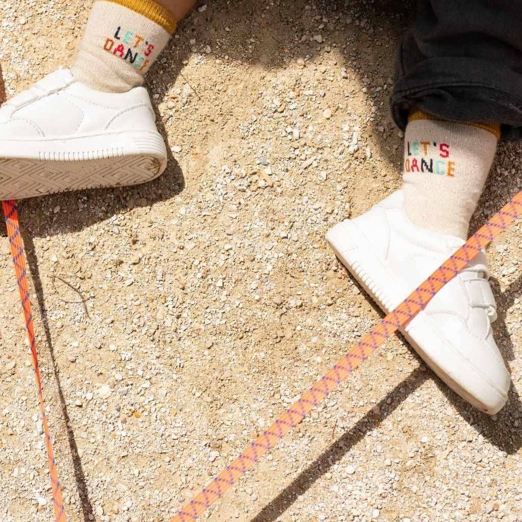 Chamaye - Vendita all'ingrosso Calzini - Unisex - Calzini glitterati « Let's Dance » | Taglie bambini e adulti1