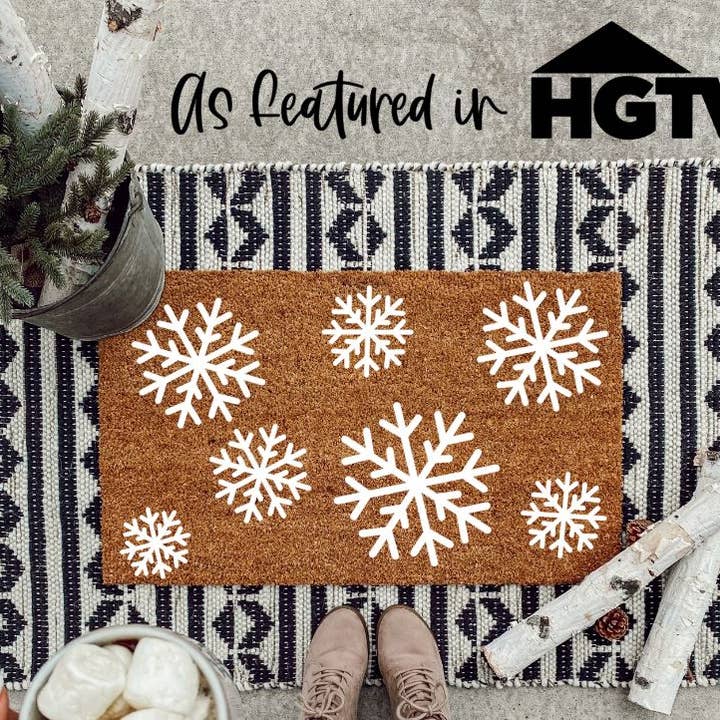 Gather Outdoor Coir Doormat for wholesale by Haddy Jack’s Design Co.