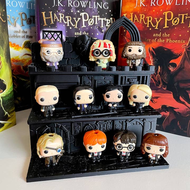 Castle Wandregal for Kinder Joy Harry Potter Figures or Bitty POP!s | Funko Display and other Purchase Wholesale funko pops. Free Returns & Net 60 Terms on Faire trending on Faire.