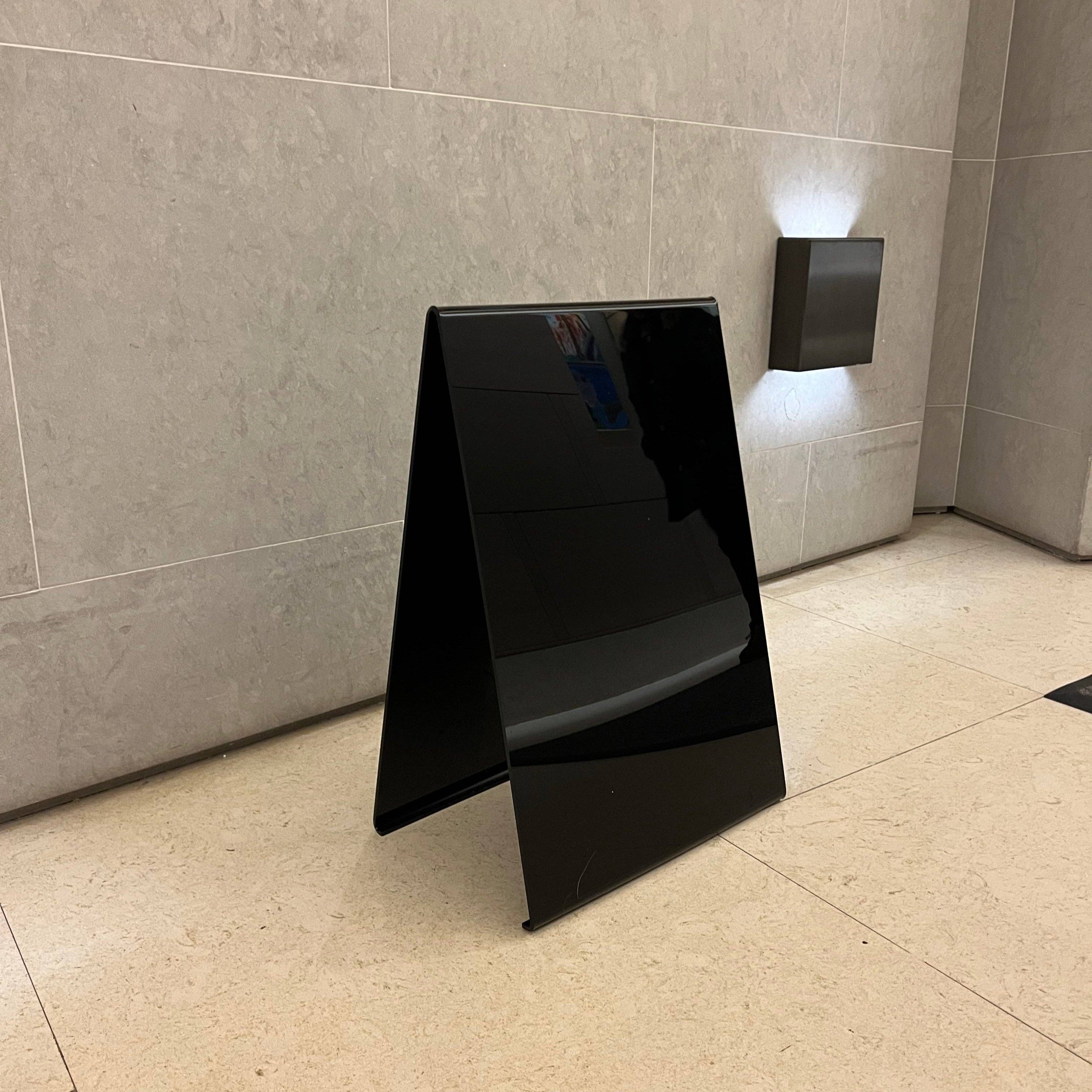 Signs and Mirrors – wholesale Sign – #010 - Opaque Acrylic A-Frame Sidewalk Sign9