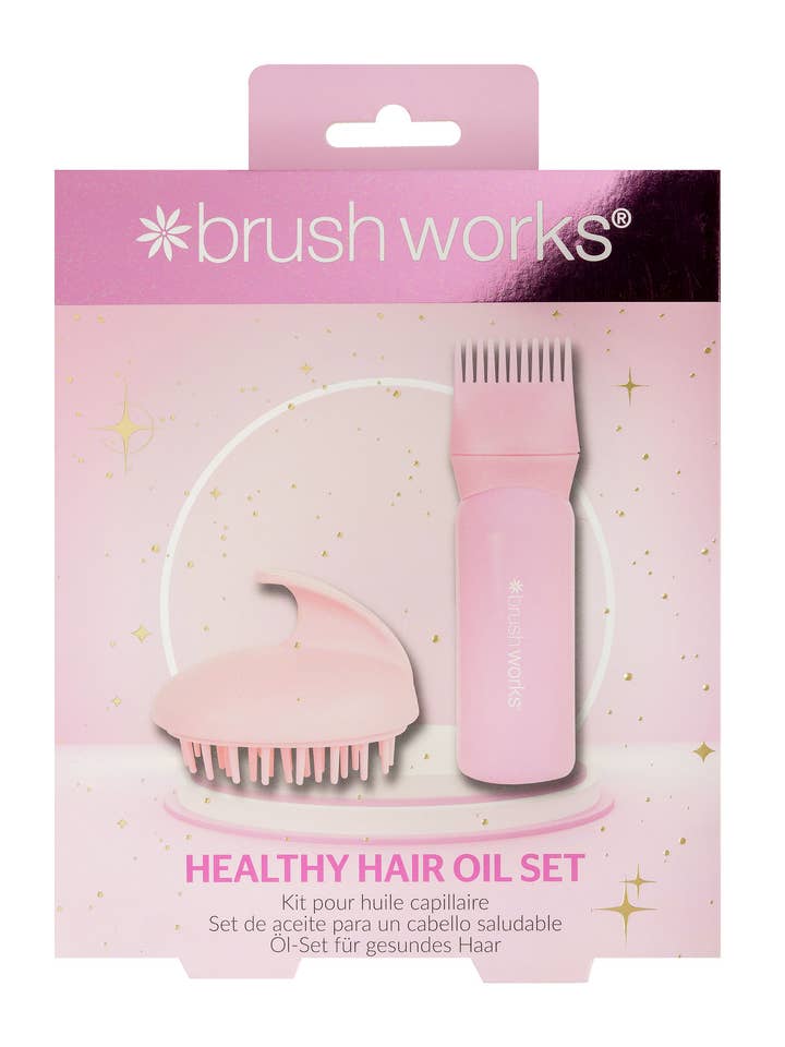 Brushworks olieset voor gezond haar voor wholesale door Soinvogue