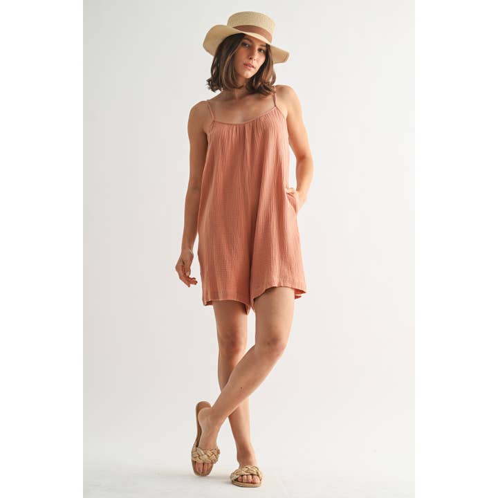 FUN2FUN - Wholesale Jumpsuit - Women's - SOLID ROMPER