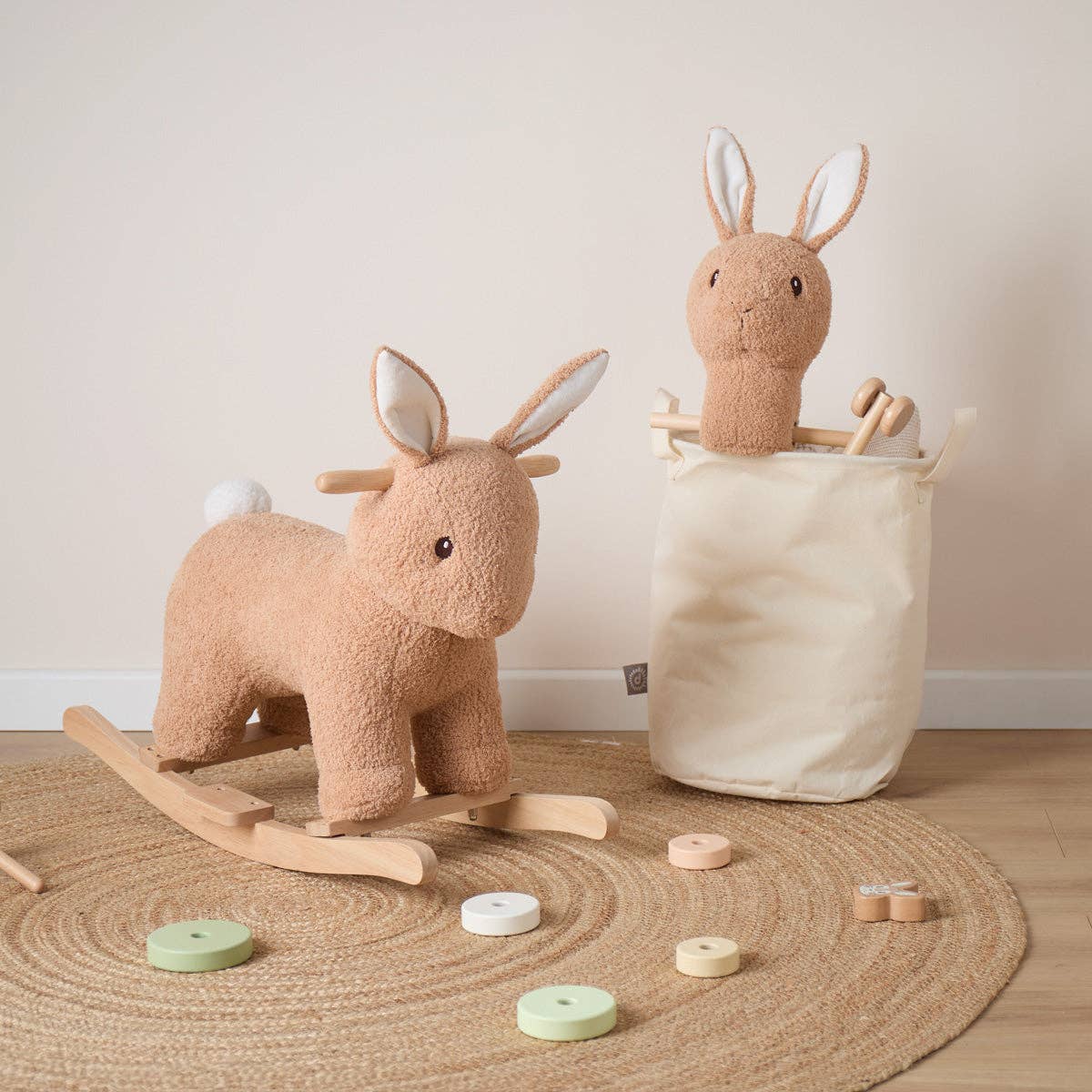 Bieco Spielwaren - Wholesale Wood Toy - Kids - Stick animal rabbit Fine2