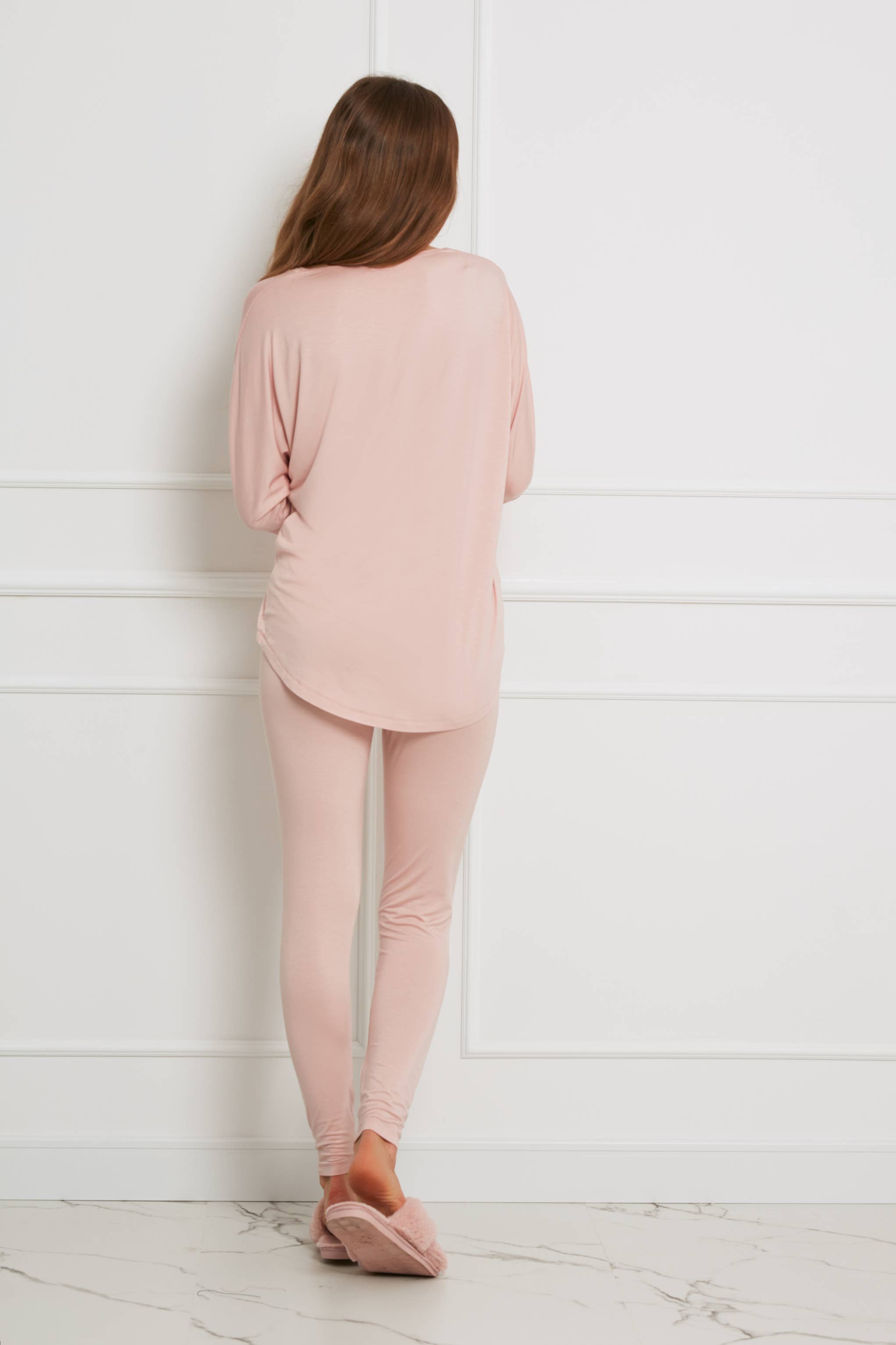 Oh!Zuza night&day - Wholesale Lounge Set - Women's - Casual Oversized Top & Leggings Lounge Set / Pajamas H2813