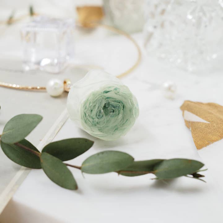 Real Flower Eternal Flower Light rose flower collar for wholesale by NatureAmbient