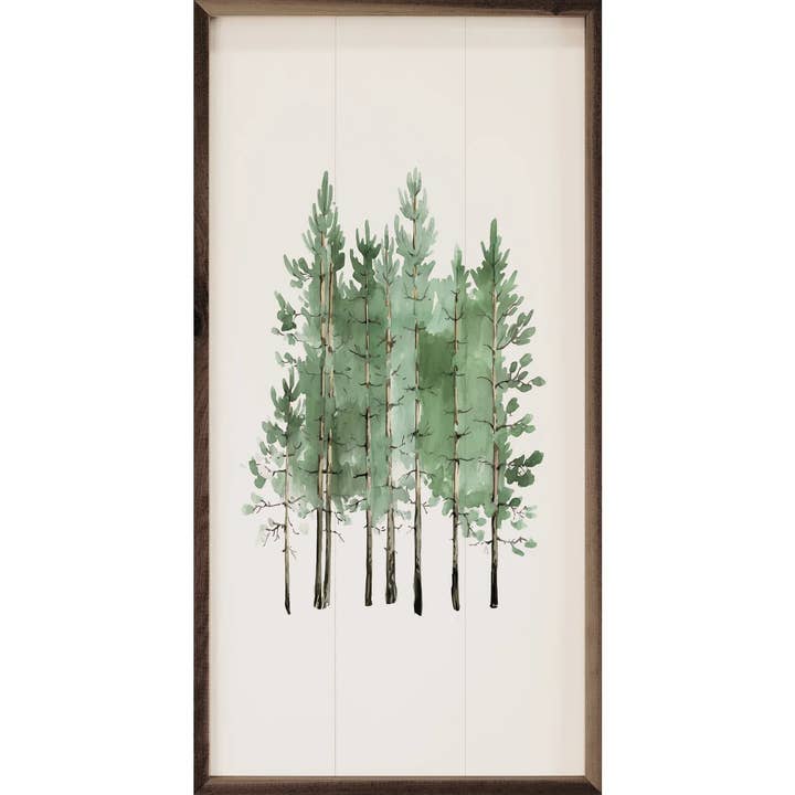 Watercolor Coniferous for wholesale by Kendrick Home