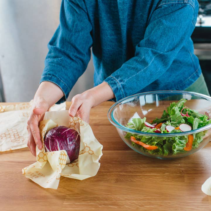 Bee's Wrap - Wholesale Food Storage Wrap/Bag - Large Wrap - Honeycomb Print7