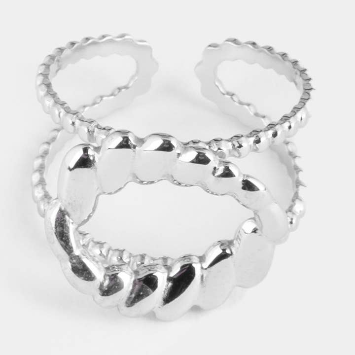 Oval og rund ring for engroshandel hos AURALIA SAS