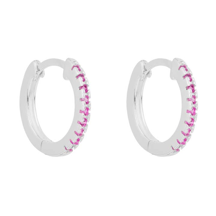 Brincos de argola fina por atacado de Gecko Jewellery