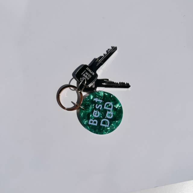 Porta-chaves Melhor Pai por atacado de LOU LOTO.