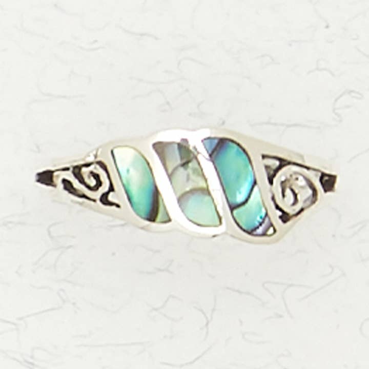 Sterling Silver Ring - with Inlay for wholesale by Nirvana LLC
