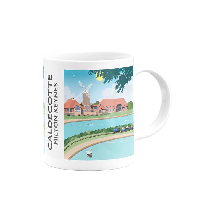 Tabitha Mary – wholesale Art print – Caldecotte Lake, Milton Keynes, Buckinghamshire Print & Gift