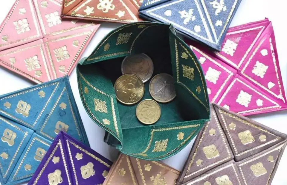 Hecho a mano – wholesale Coin purse – Women’s – Moroccan golden purse7