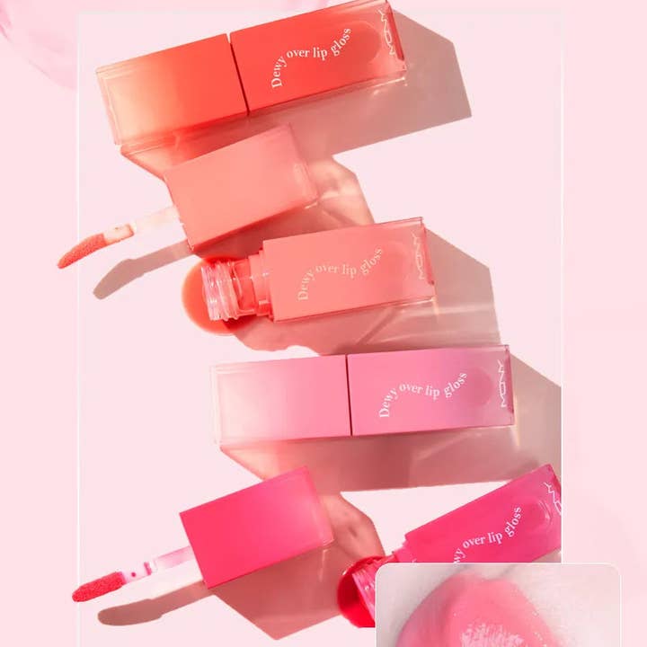 Beauty Goddess – wholesale Lip-gloss – MACQUEEN - Dewy Over Lip Gloss - 6 Colors3