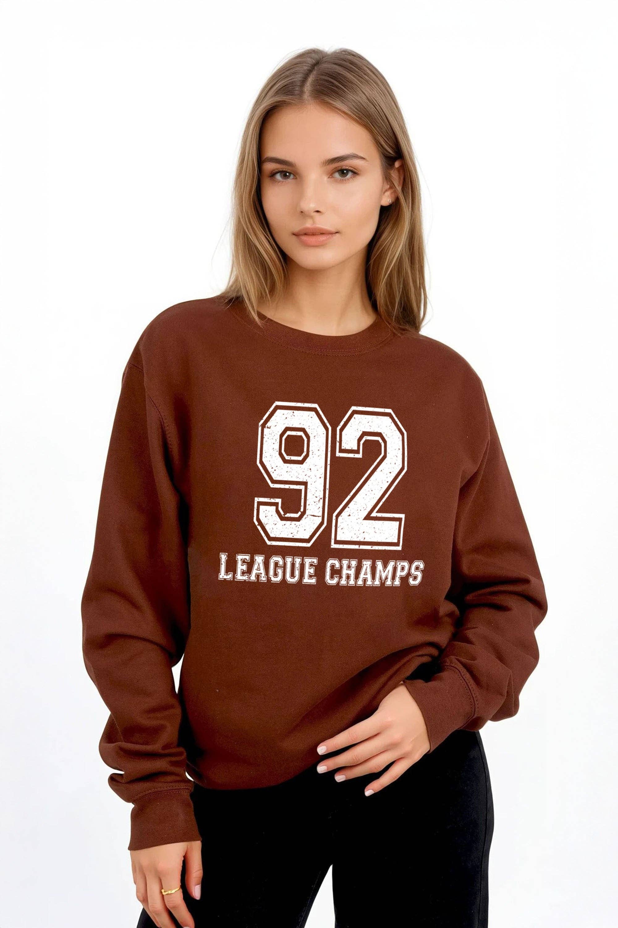 Missi Clothing – wholesale Graphic sweatshirt – Women’s – 92 League Champs Printed Sweatshirt17