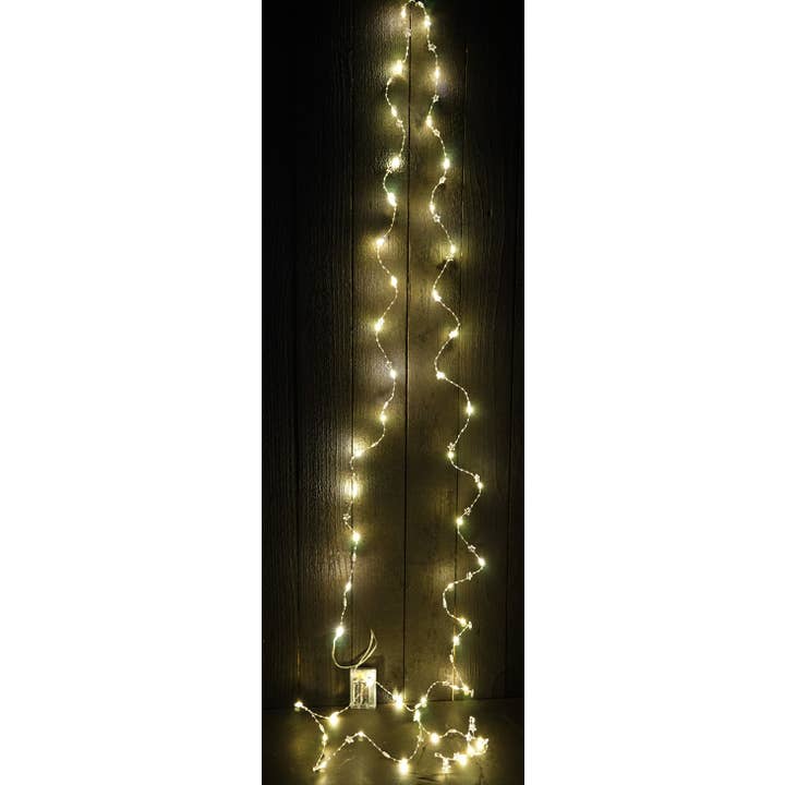 Holiday Depot Inc. - Wholesale String Lights - M9602- LED Star string light, 50lts, 5m length - Warm white5