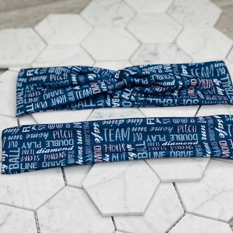 Softball Talk for wholesale by xoxoNickyBee Headbands