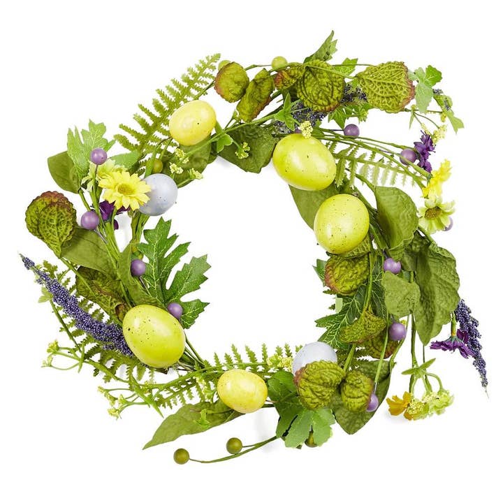 Factory Direct Craft - Wholesale Artificial Flowers - Easter Egg Candle Ring 2