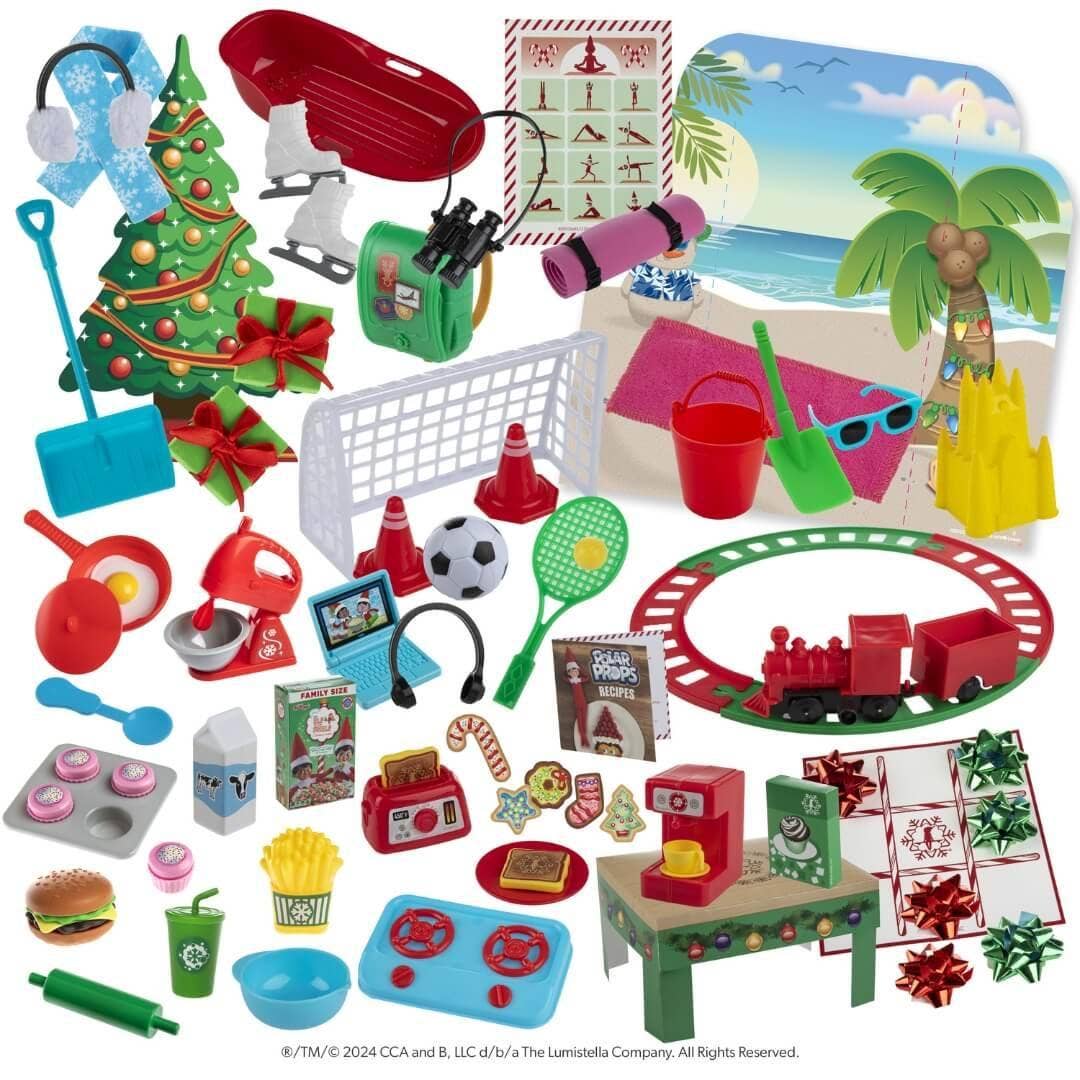 Baby Republic - Wholesale Christmas Decoration - The Elf on the Shelf Polar Props Ultimate Elf Kit - The Elf on the Shelf 24 Day Kit1