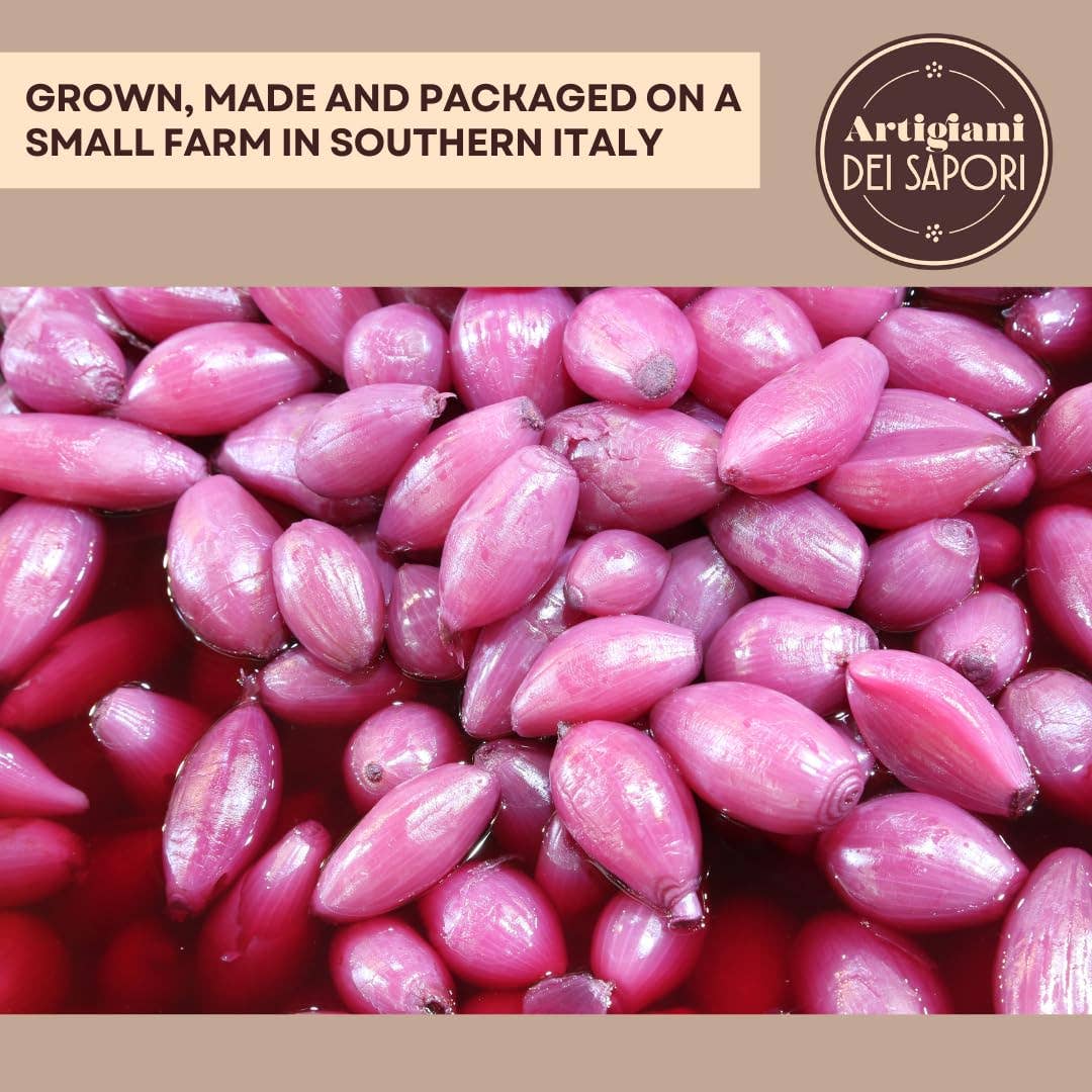 Wholesale Italian Food - Wholesale Pickled Vegetables - Artigiani dei Sapori, Red Tropea Calabrian Onions, 6.3 oz3