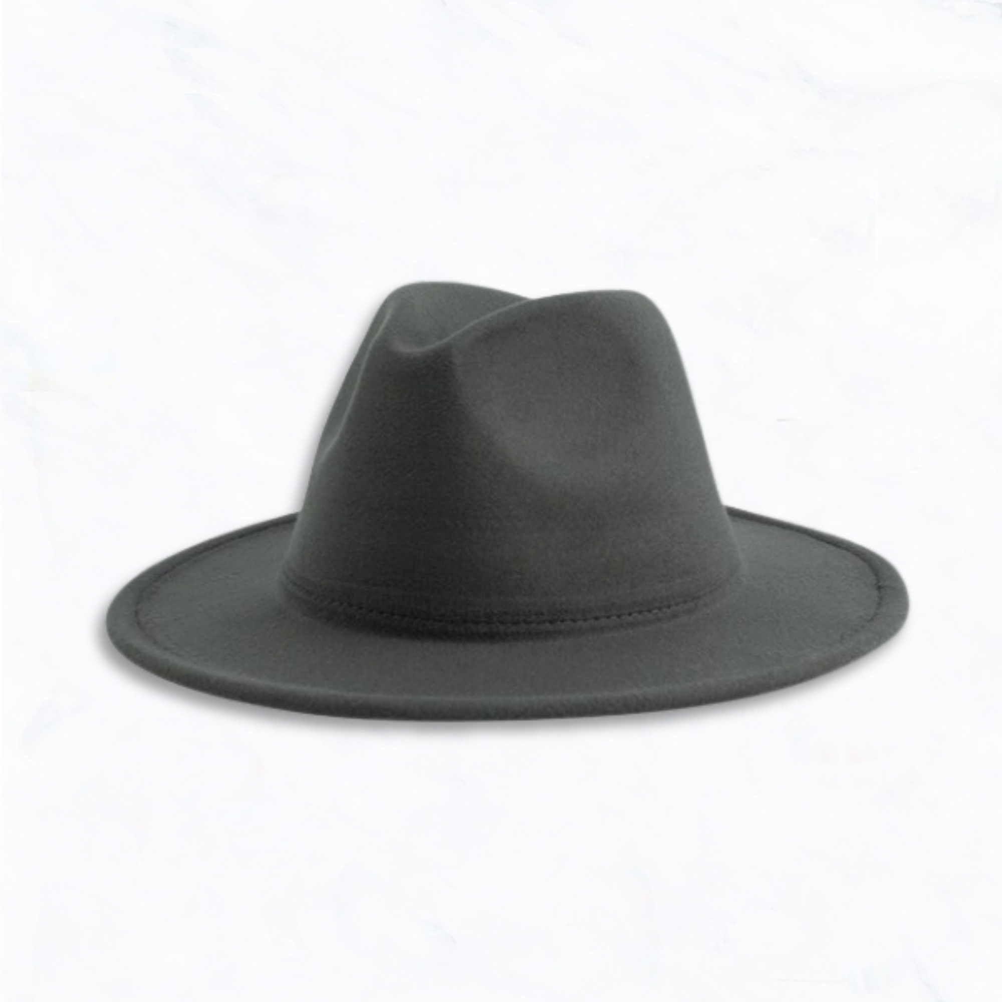 Suzie Q USA - Wholesale Fedora - Unisex - Flat Edge Felt Fedora Hat9