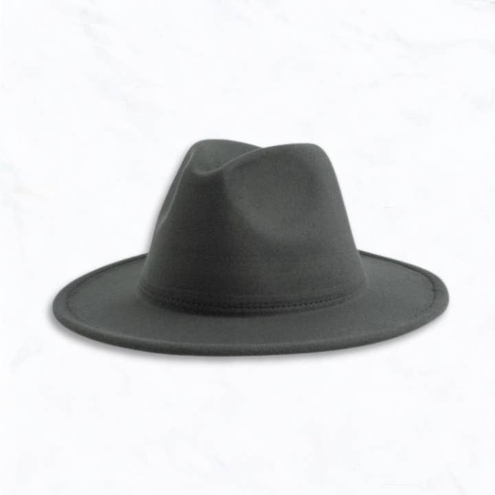 Suzie Q USA - Wholesale Fedora - Unisex - Flat Edge Felt Fedora Hat9
