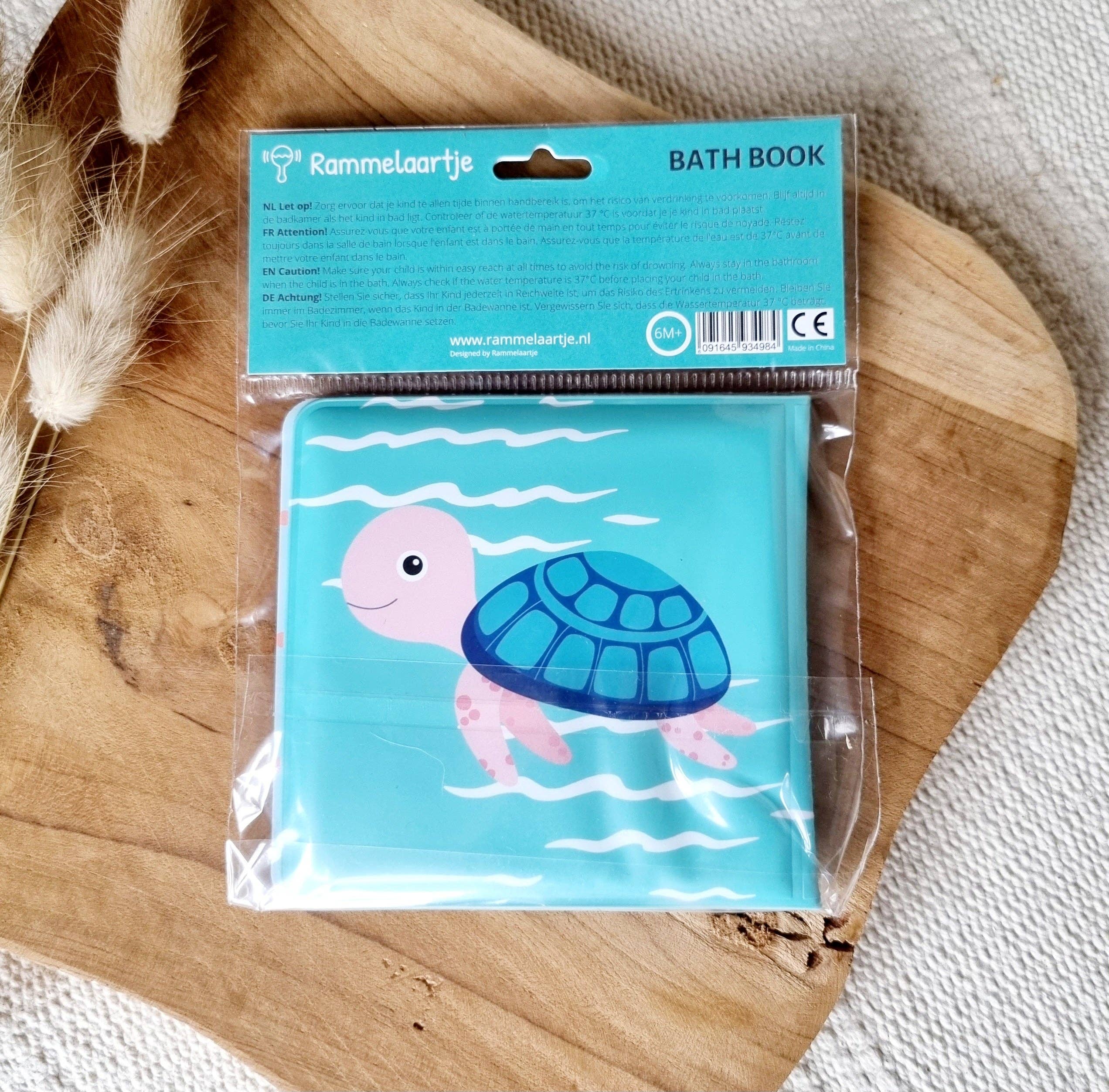 Rammelaartje - Wholesale Bath Toy - Baby - Rammelaartje Baby Bath Book1