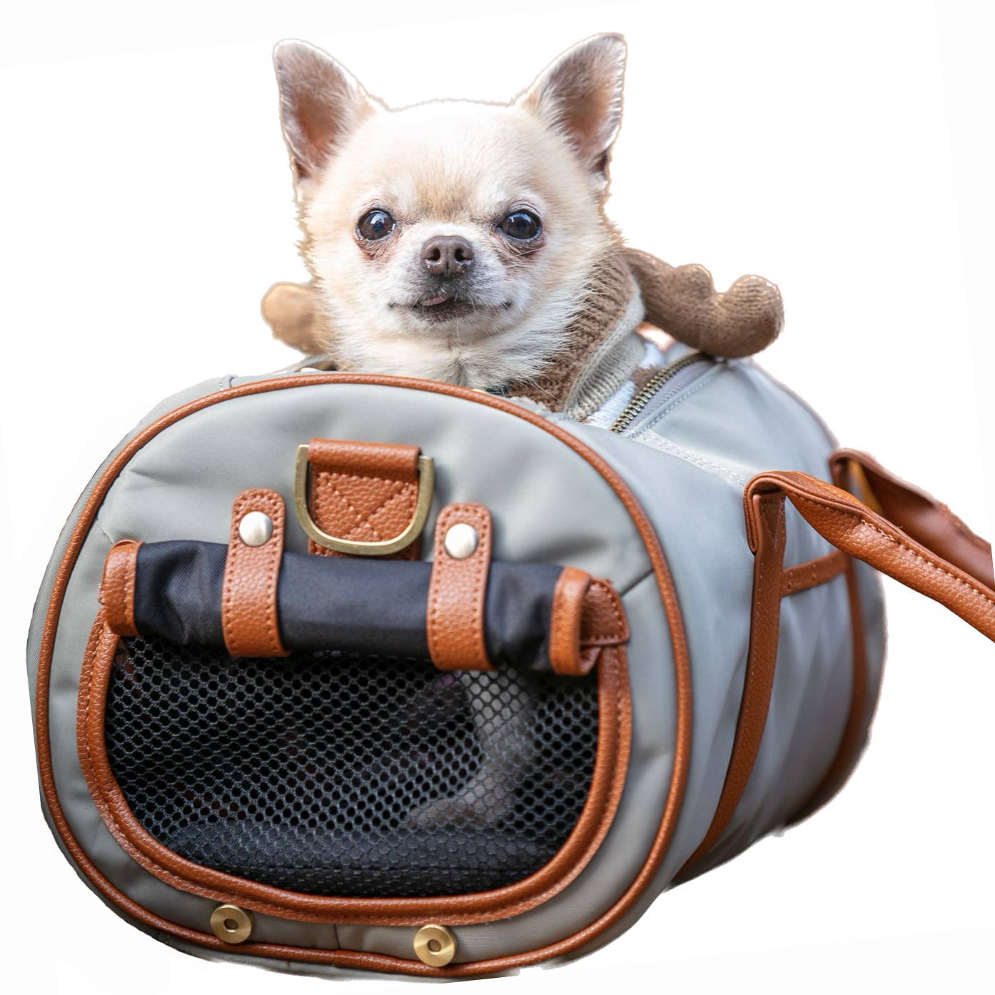 MERÏKH bags & accessories ©™ - Vente Caisse de transport – chat et chien - Sac de transport pour animaux approuvé en avion S - Beige14