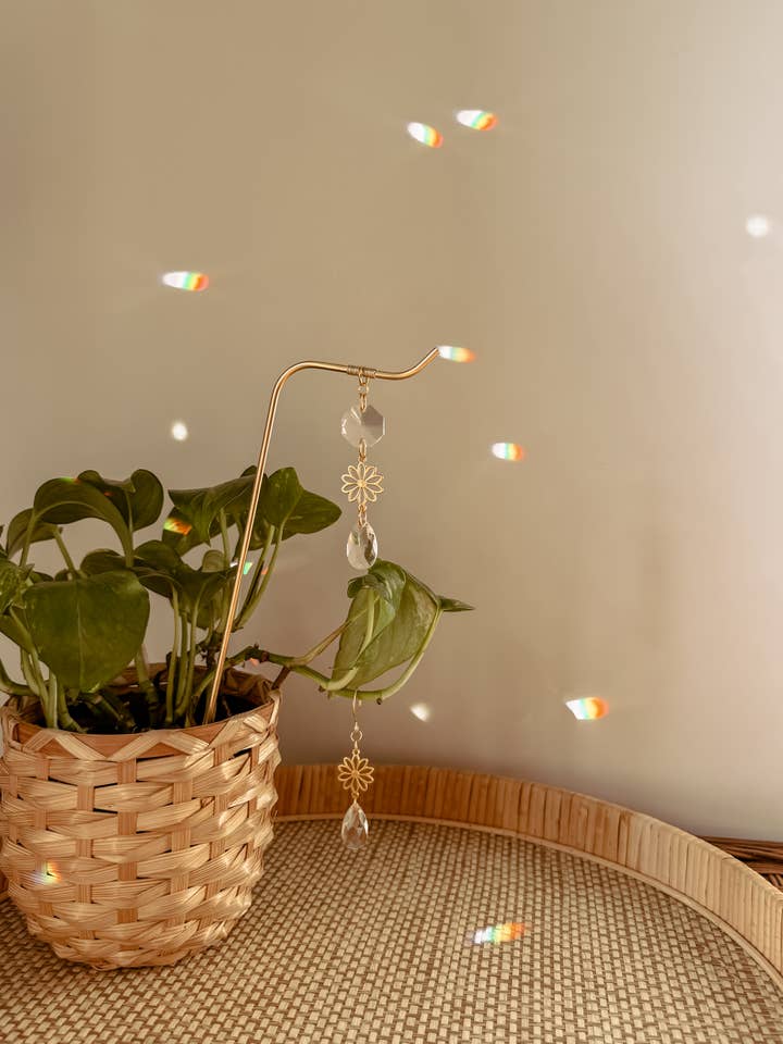 Pflanzenstütze und Rankenschmuck-Set | Sonnenfänger + Gänseblümchen für den Großhandel von Meraki The Studio Co.