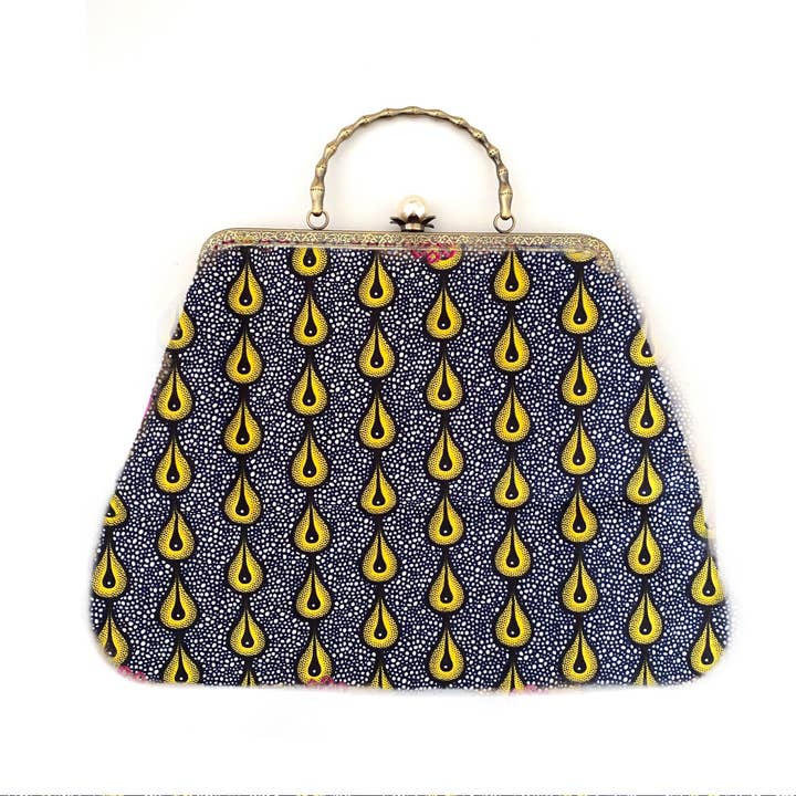 Maria Sole Rodriguez - Wholesale Clutch Bag - Women's - Bassoon Perla Medium, bag with pearl, handmade, Italy35