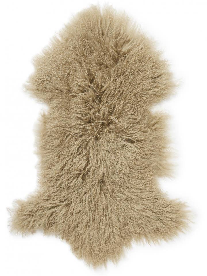 Shansi Lammfellteppich_Hellbeige für den Großhandel von Skinnwille Home