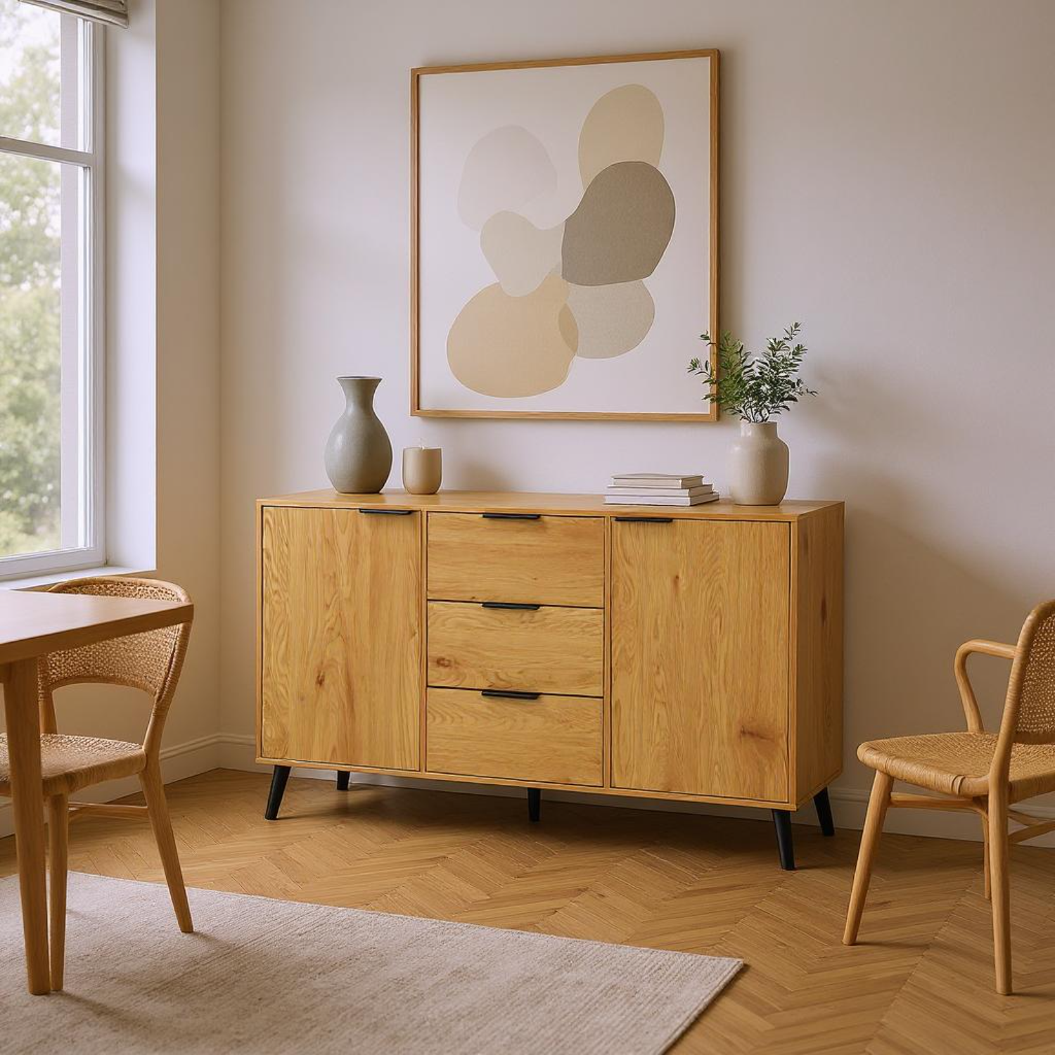 HOMYCASA DESIGN INC - Wholesale Cabinet - Zurich Sideboard Buffet Cabinet with Storage6