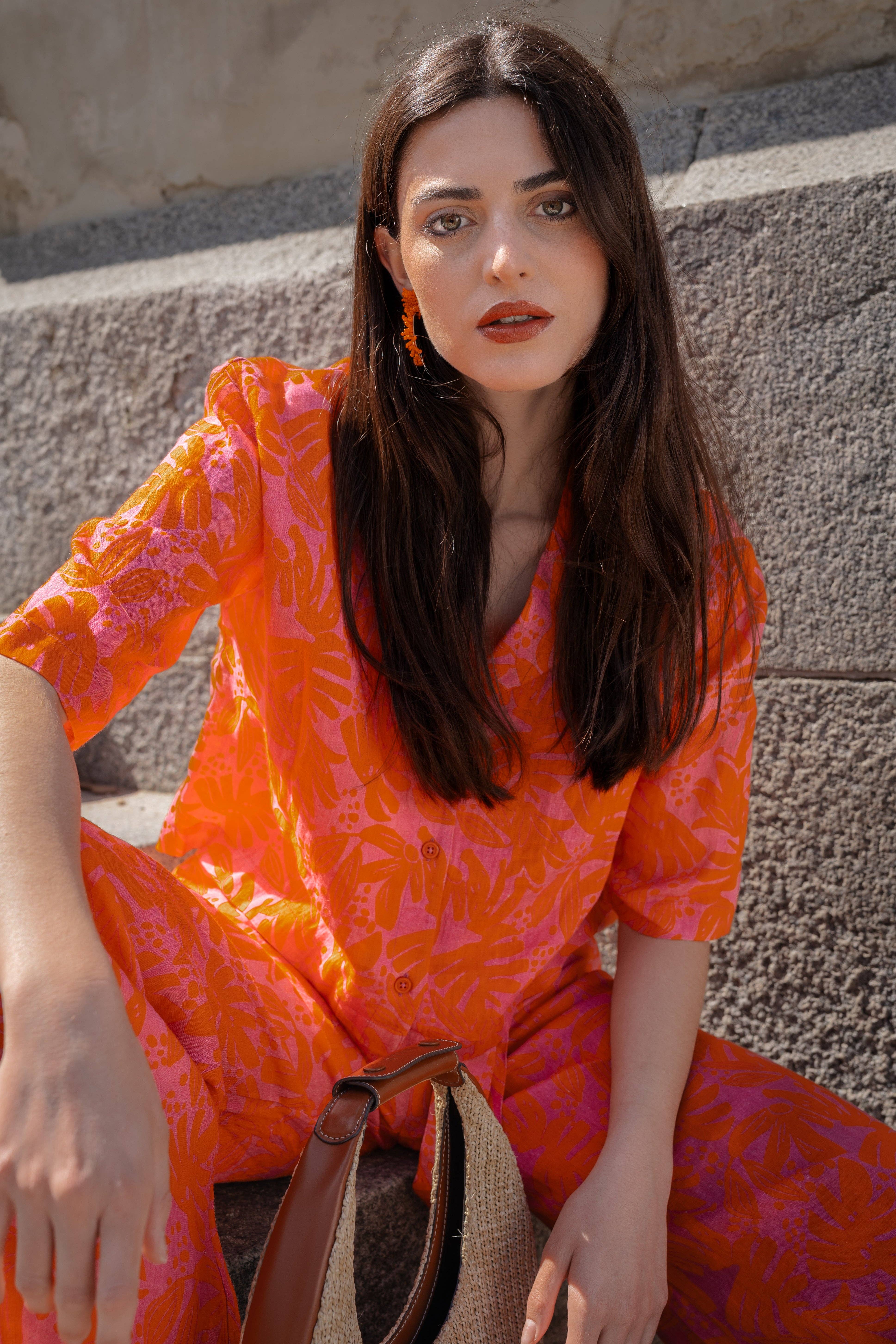 Kapda Casa – Conjunto de top e calça (roupa NÃO Casual) - Mulher por atacado – Conjunto Mônaco1