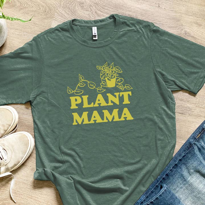 Plant Mama - Funny Unisex Tee - Plant Lover for wholesale by Moonlight Makers